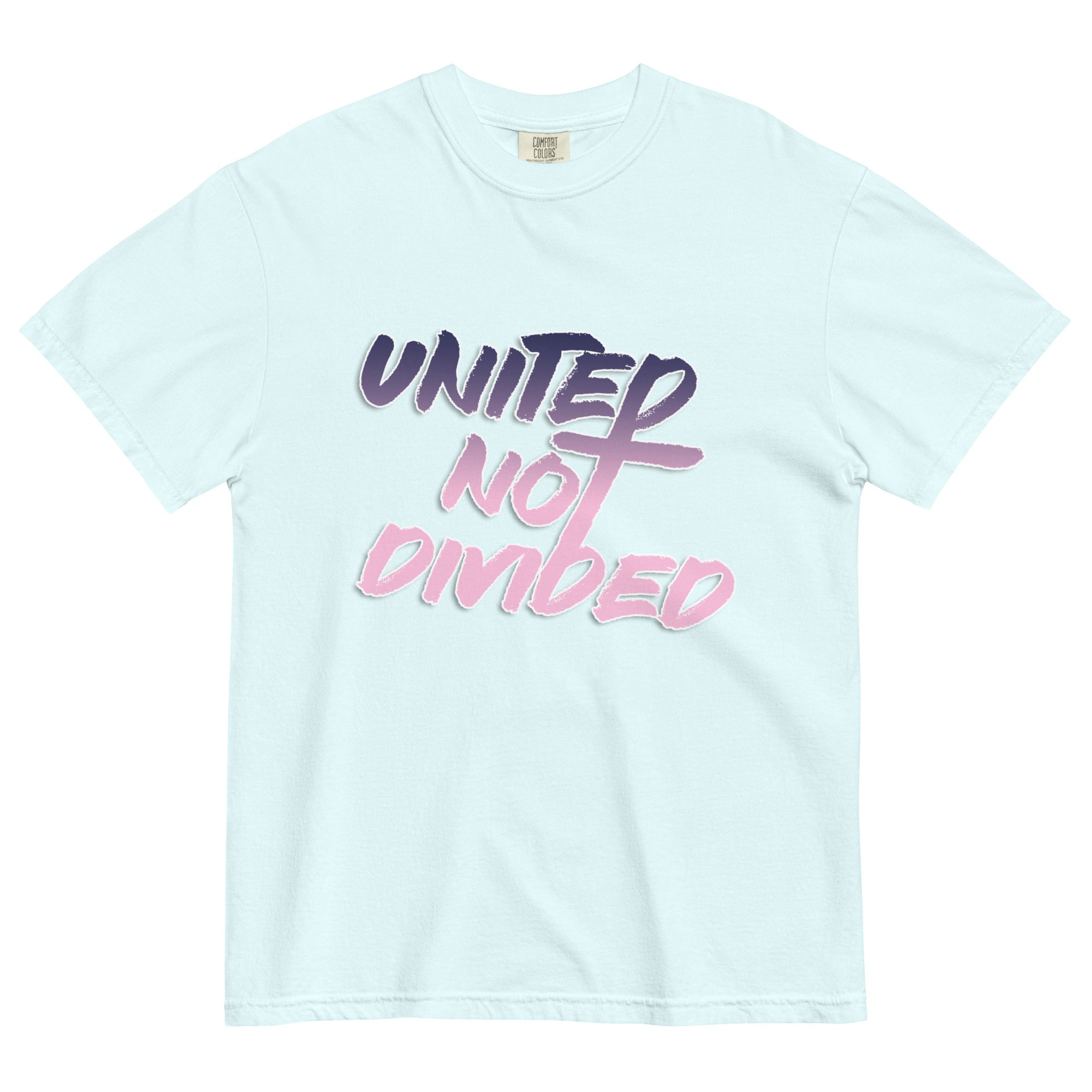 United, Not Divided Short Sleeve Chambray T-Shirt | Triple Threads Collection