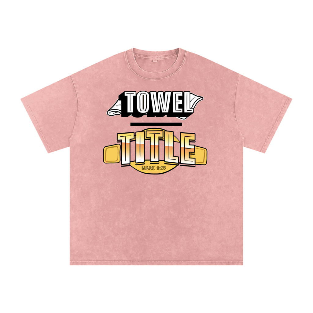 Towel over Title | Mark 9:35