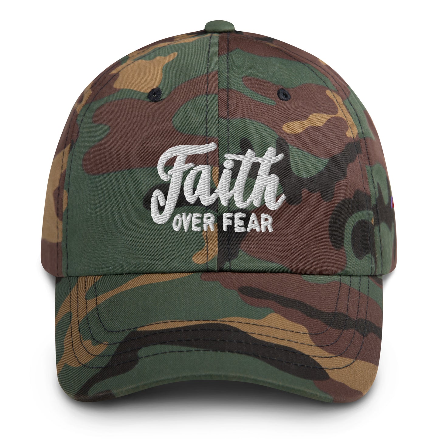 Faith Over Fear Dad Hat | Triple Threads Collection