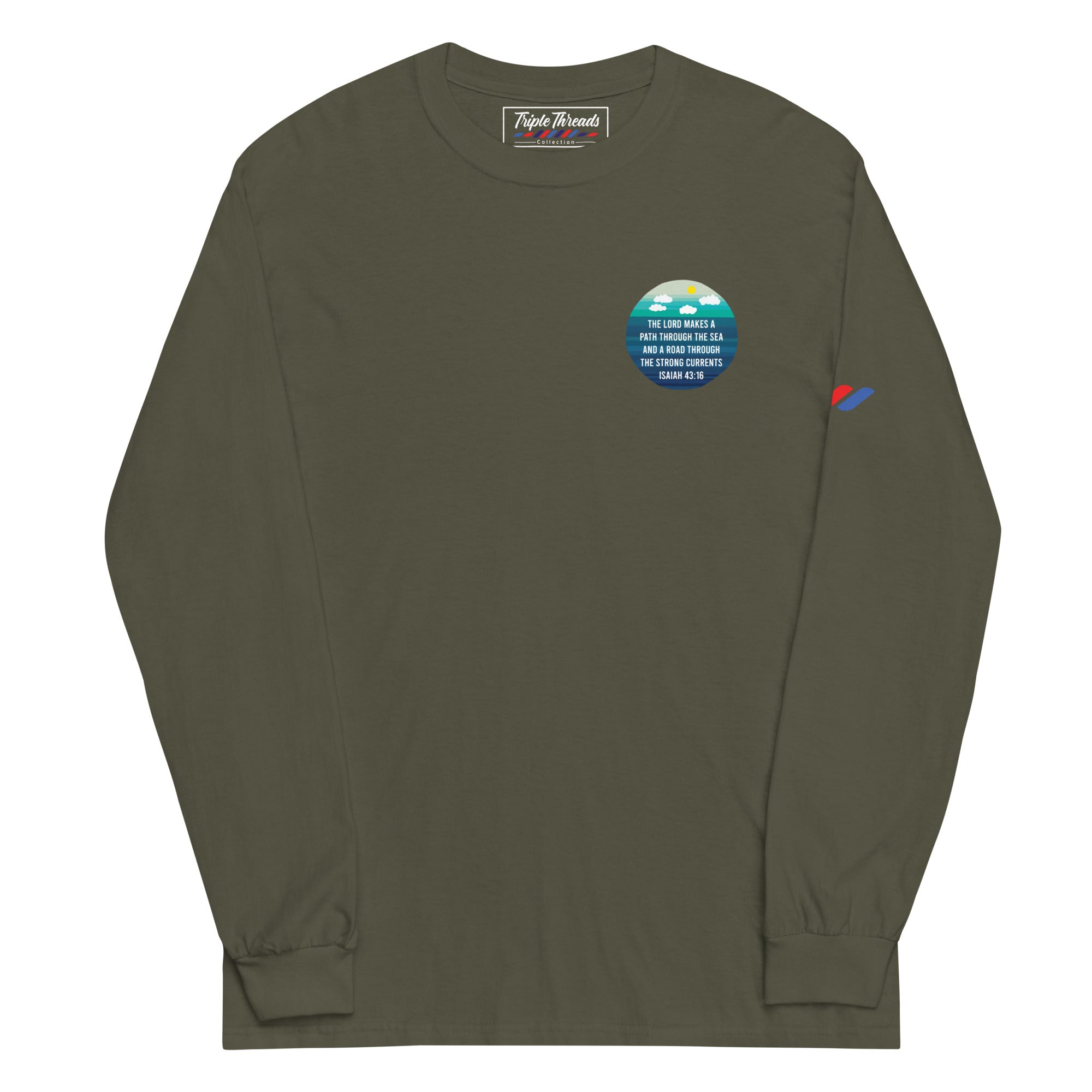 'He'll Make a Path'  Long Sleeve Shirt