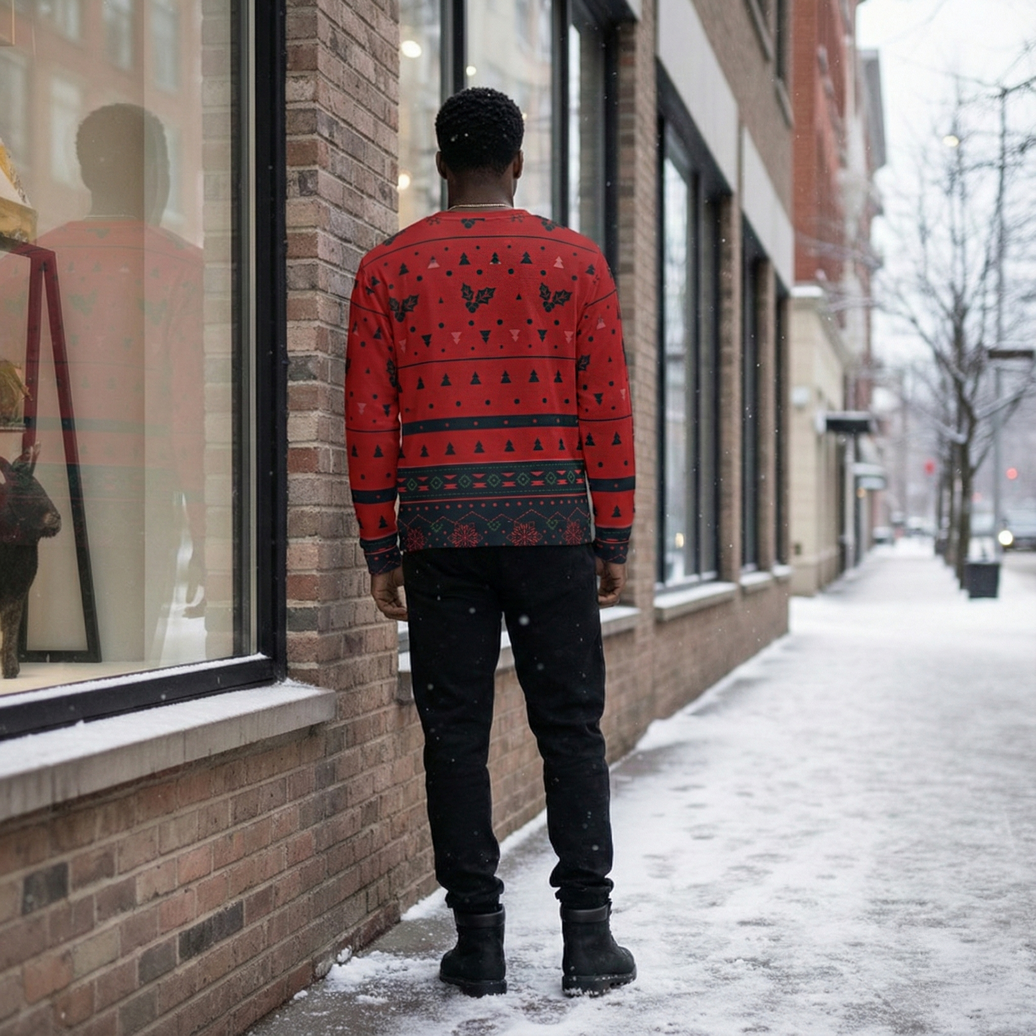 Baby Jesus | Ugly Christmas Sweaters (Black)