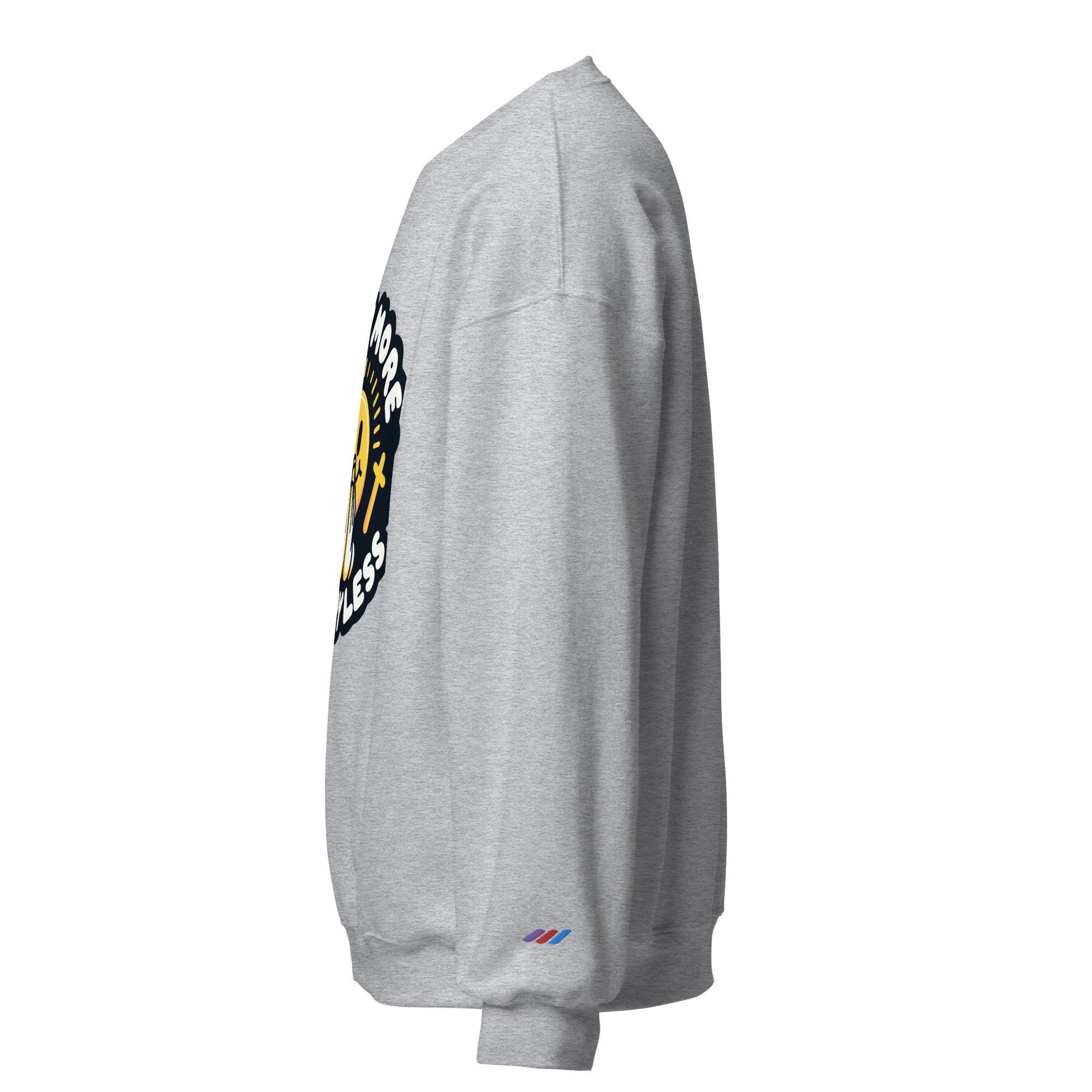 "Pray More, Worry Less" Christian Unisex Crewneck | Triple Threads Collection