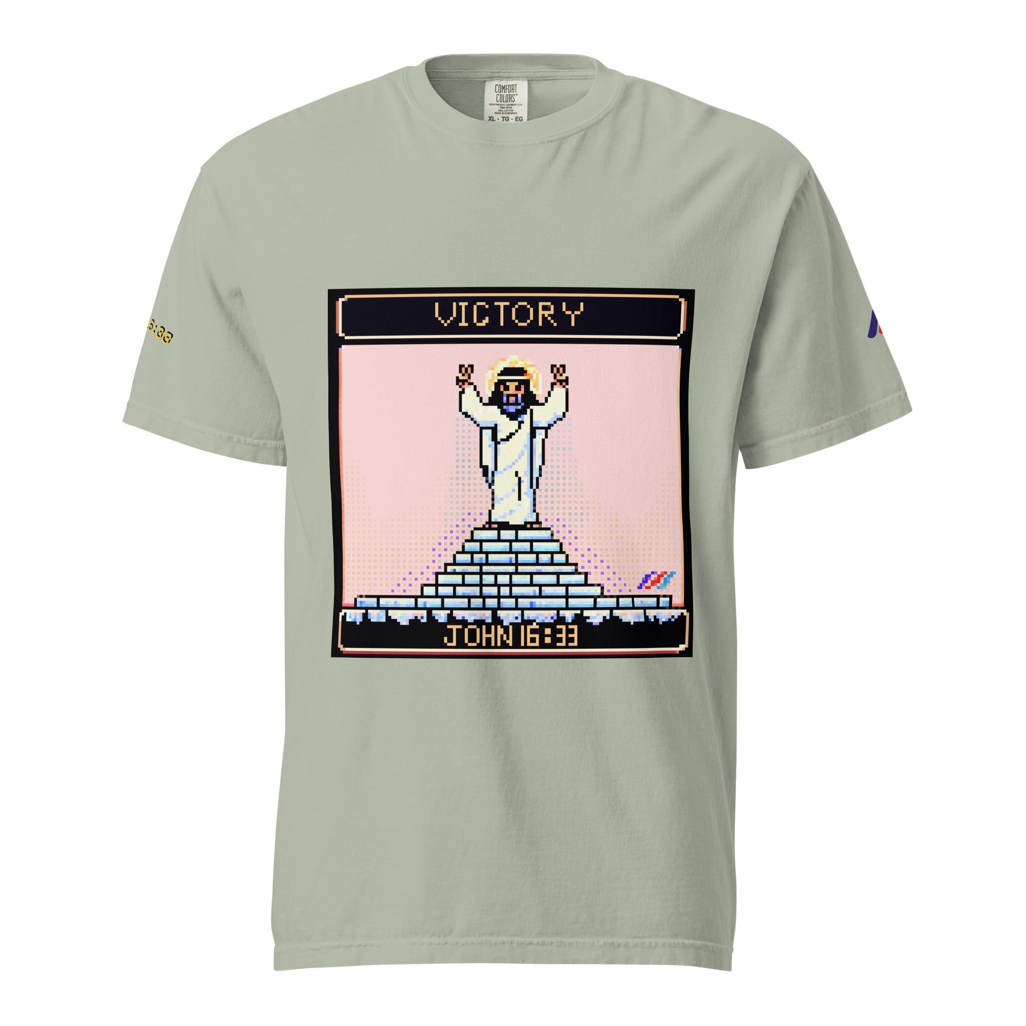 "Victory in Jesus" 8-Bit Shirt