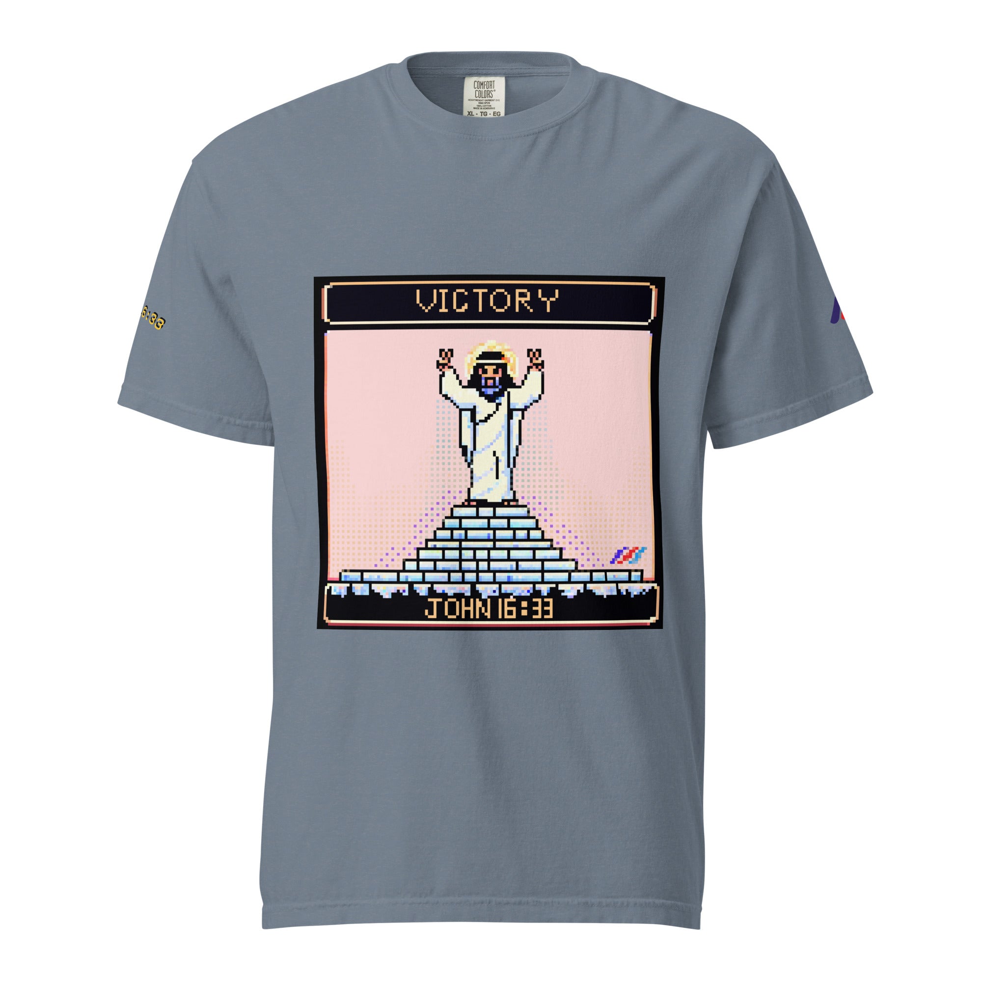 "Victory in Jesus" 8-Bit Shirt