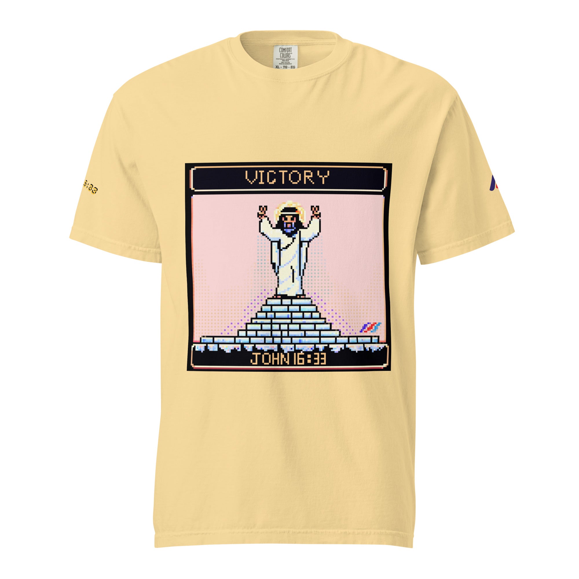 "Victory in Jesus" 8-Bit Shirt