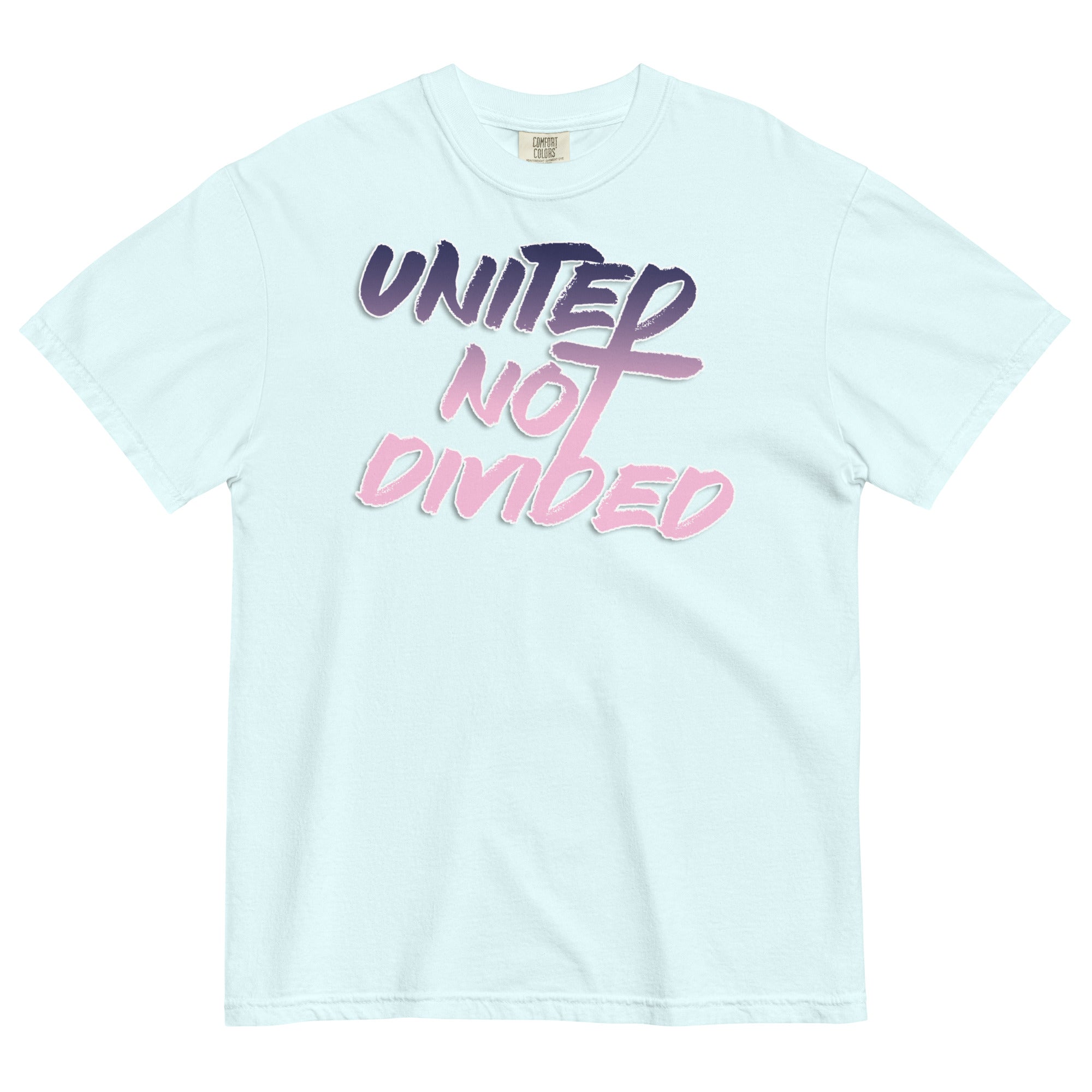 United, Not Divided Short Sleeve Chambray T-Shirt | Triple Threads Collection
