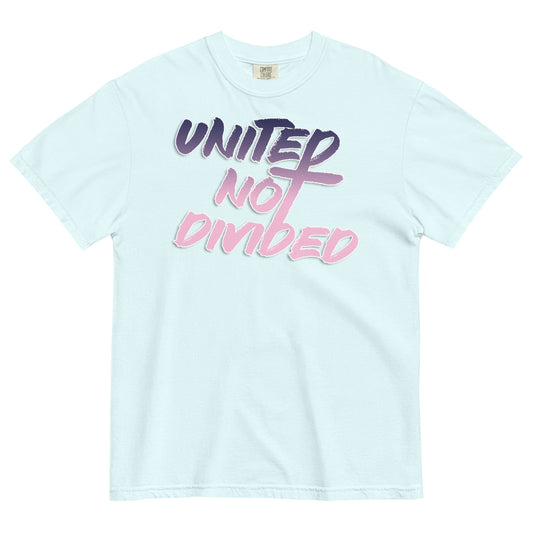 United, Not Divided Short Sleeve Chambray T-Shirt | Triple Threads Collection