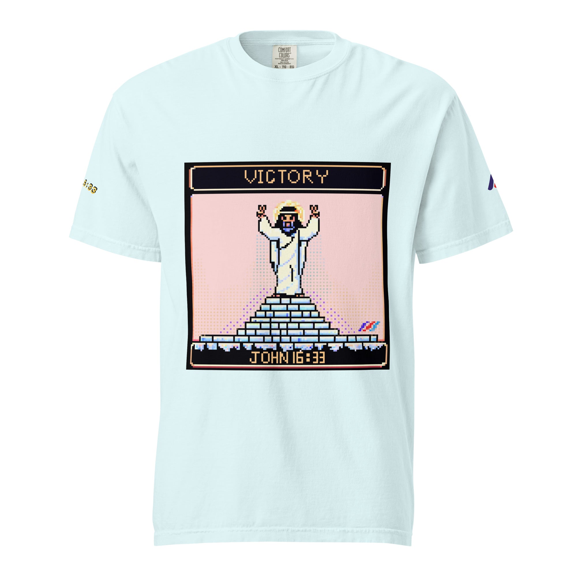 "Victory in Jesus" 8-Bit Shirt