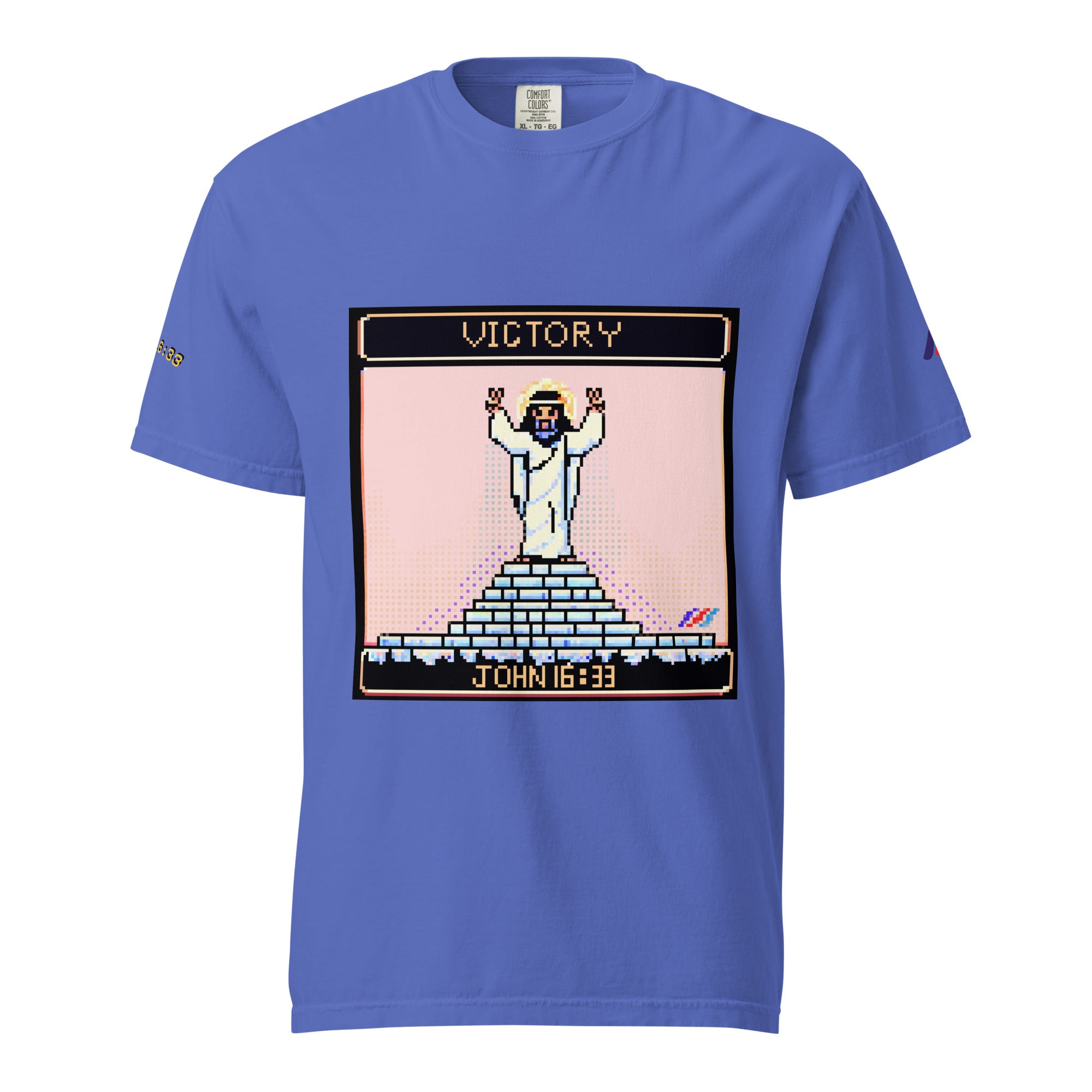 "Victory in Jesus" 8-Bit Shirt