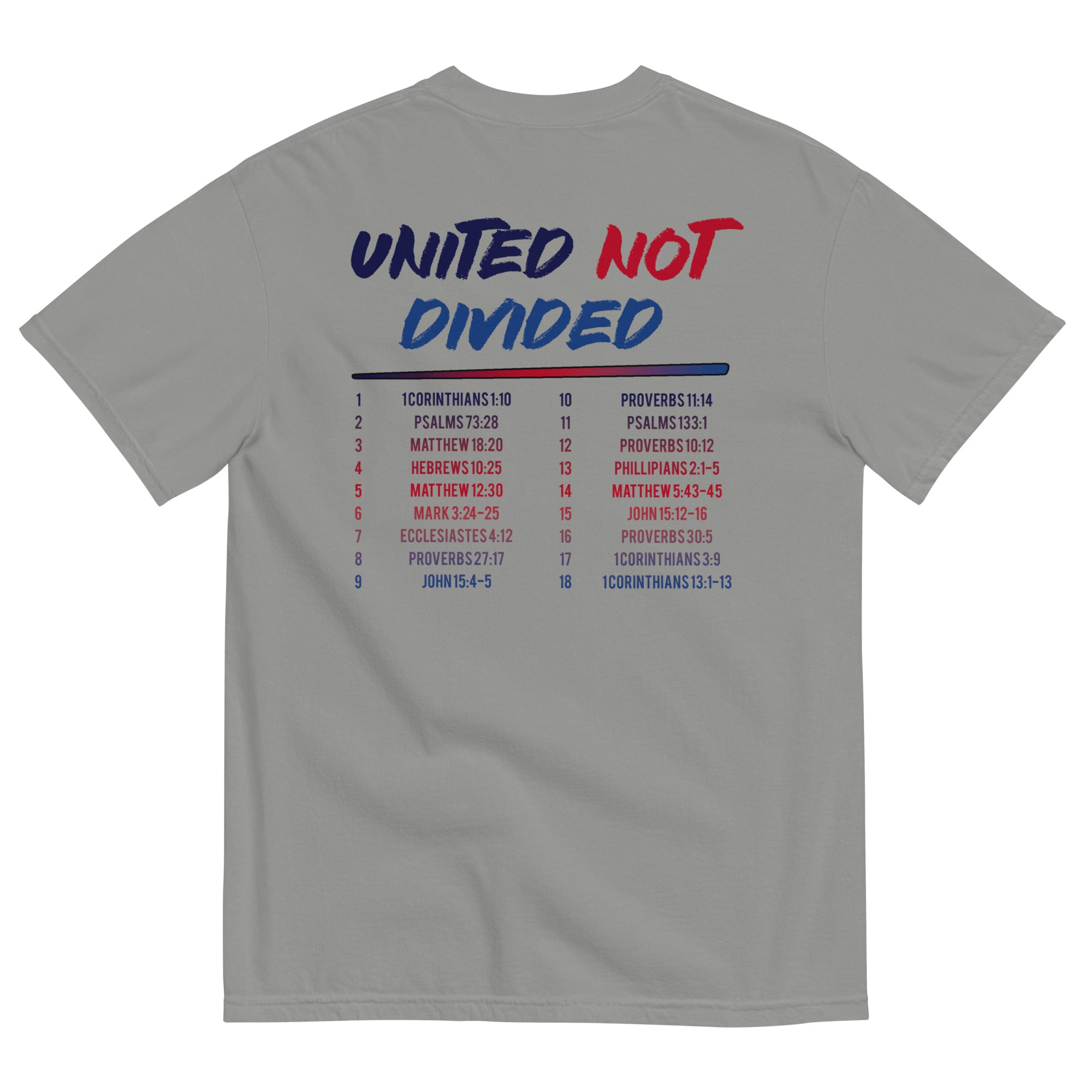 United, Not Divided Short Sleeve T-Shirt | Triple Threads Collection