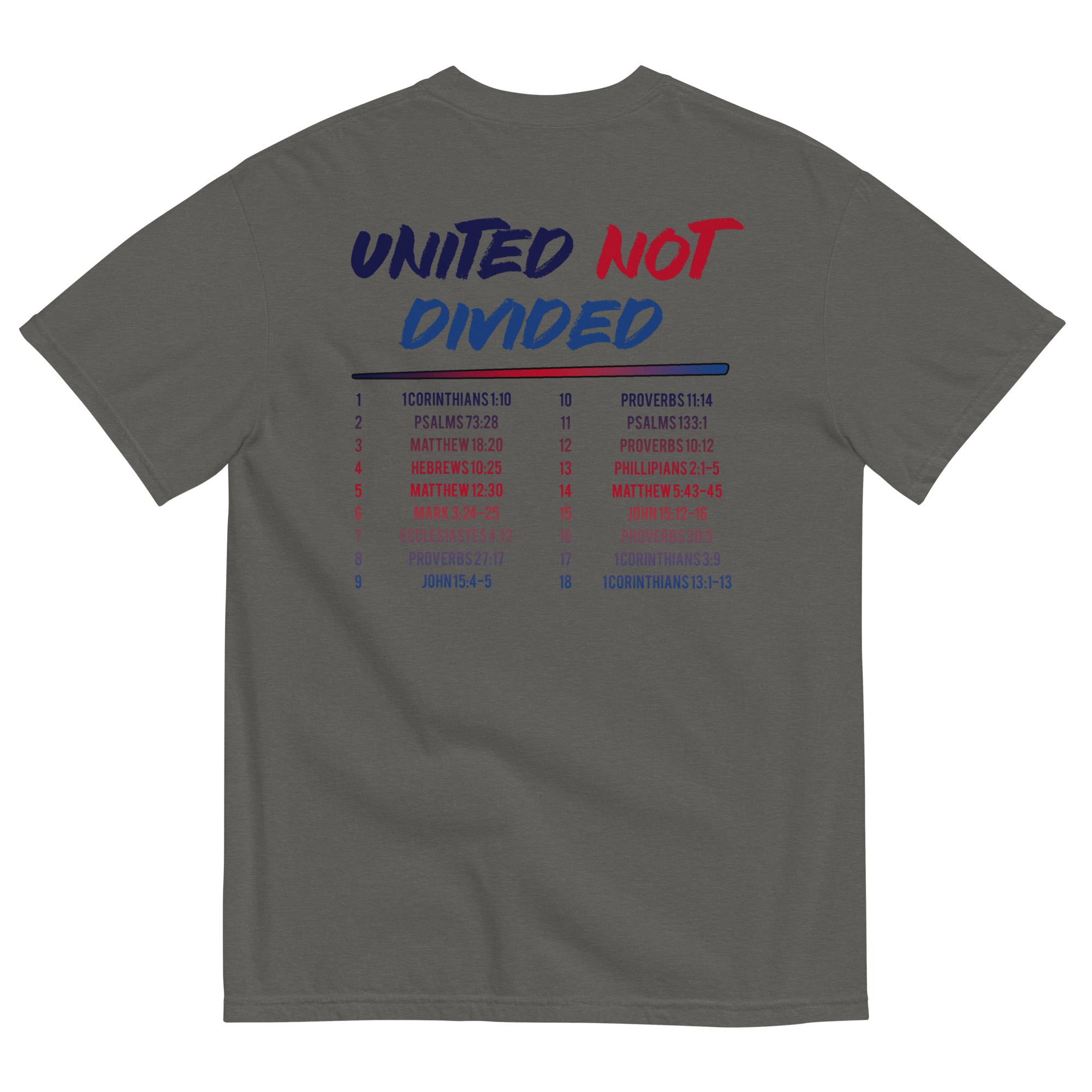 United, Not Divided Short Sleeve T-Shirt | Triple Threads Collection
