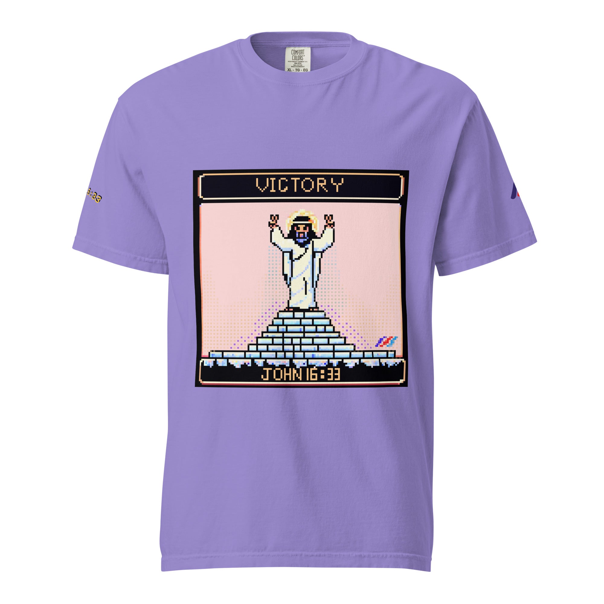 "Victory in Jesus" 8-Bit Shirt