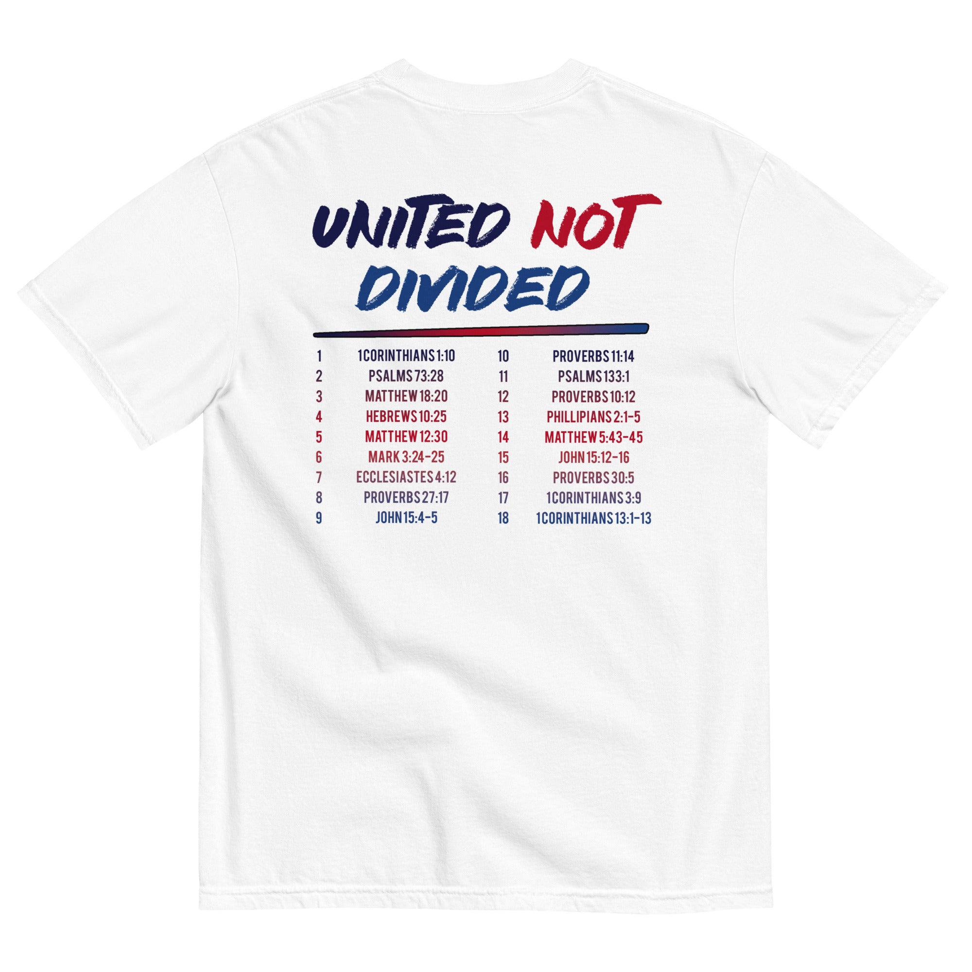 United, Not Divided Short Sleeve T-Shirt | Triple Threads Collection