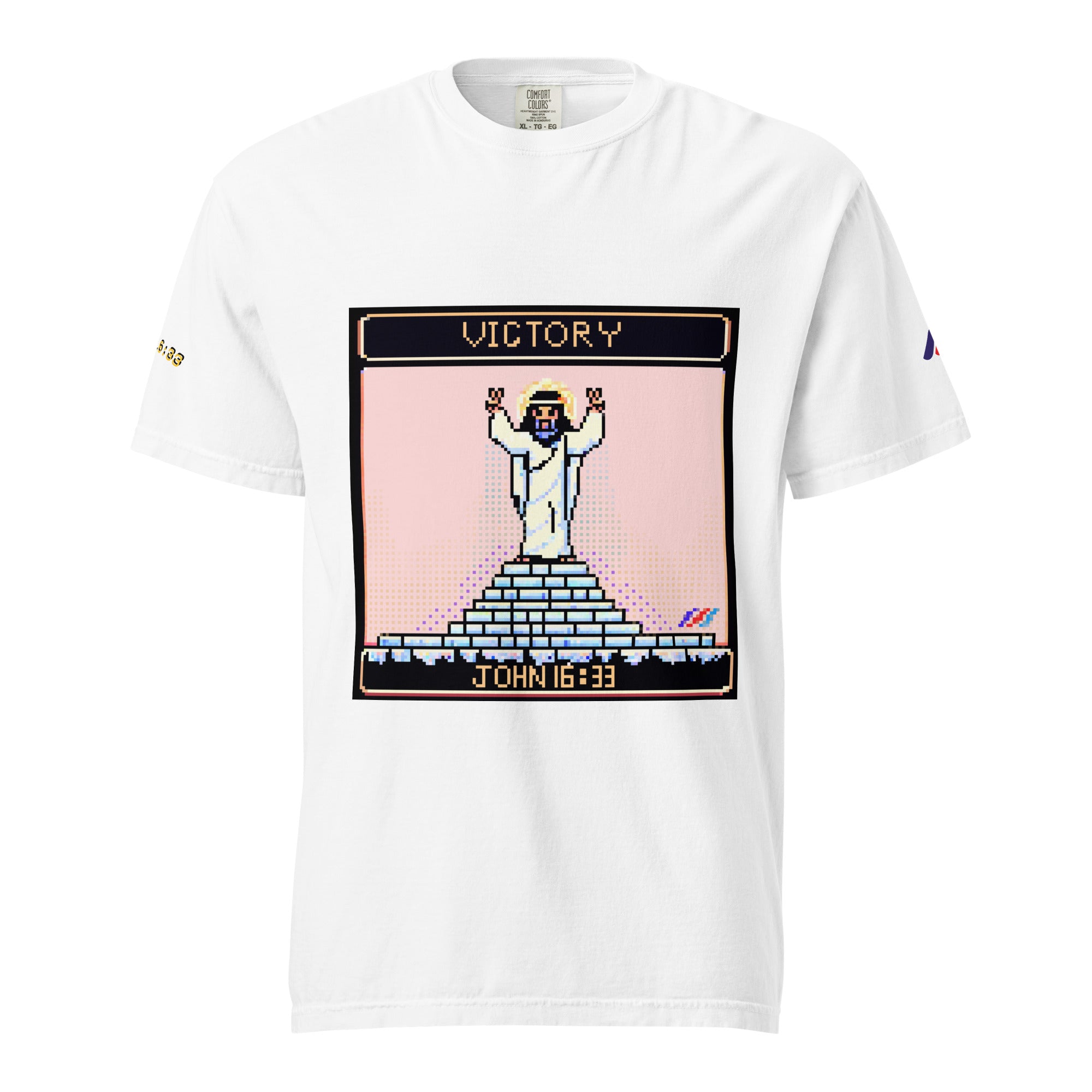 "Victory in Jesus" 8-Bit Shirt