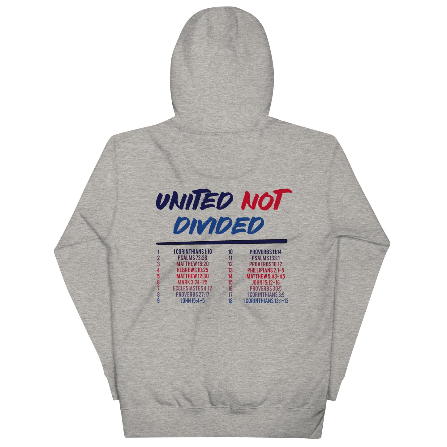 United, Not Divided Hoodie | Triple Threads Collection