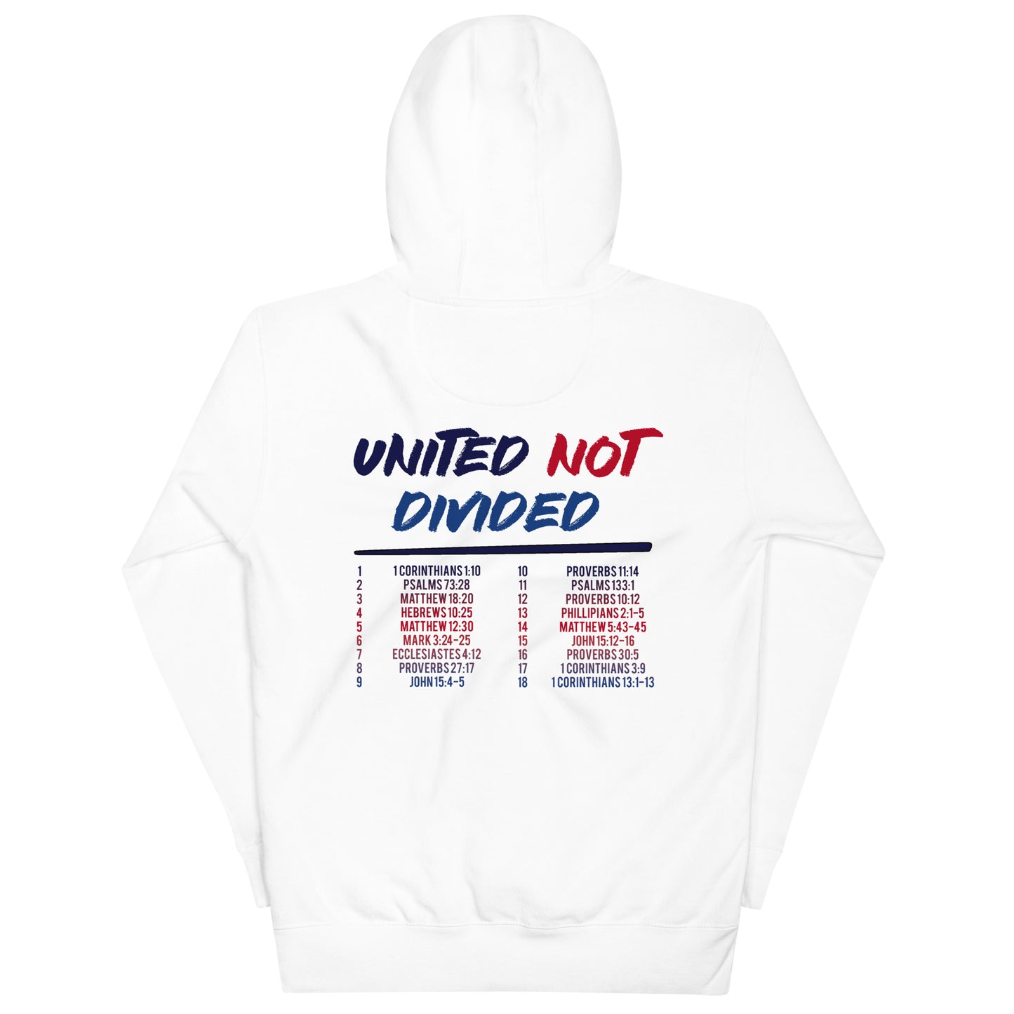 United, Not Divided Hoodie | Triple Threads Collection