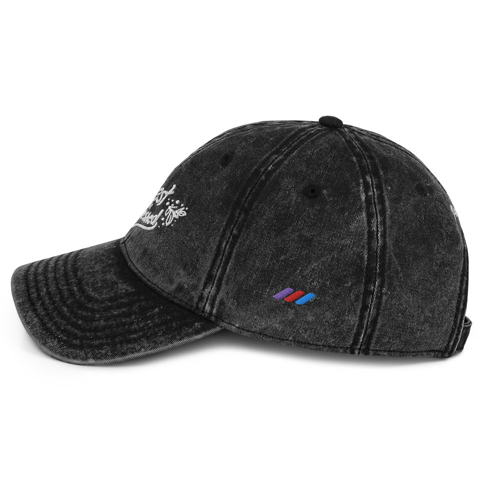 Psalms 23 'Rest to be Refreshed' Vintage Cotton Twill Christian Cap | Triple Threads Collection