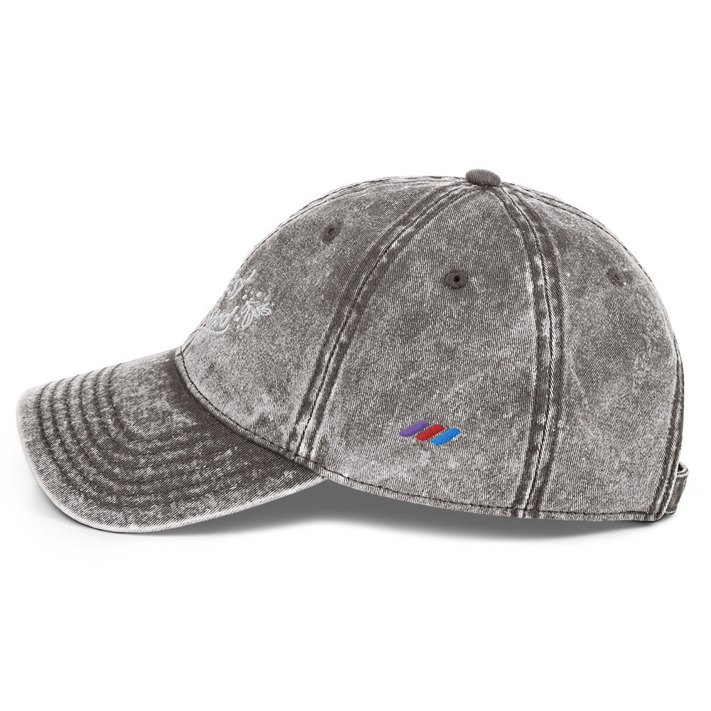 Psalms 23 'Rest to be Refreshed' Vintage Cotton Twill Christian Cap | Triple Threads Collection