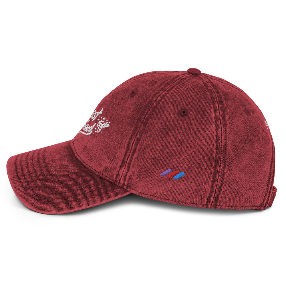 Psalms 23 'Rest to be Refreshed' Vintage Cotton Twill Christian Cap | Triple Threads Collection