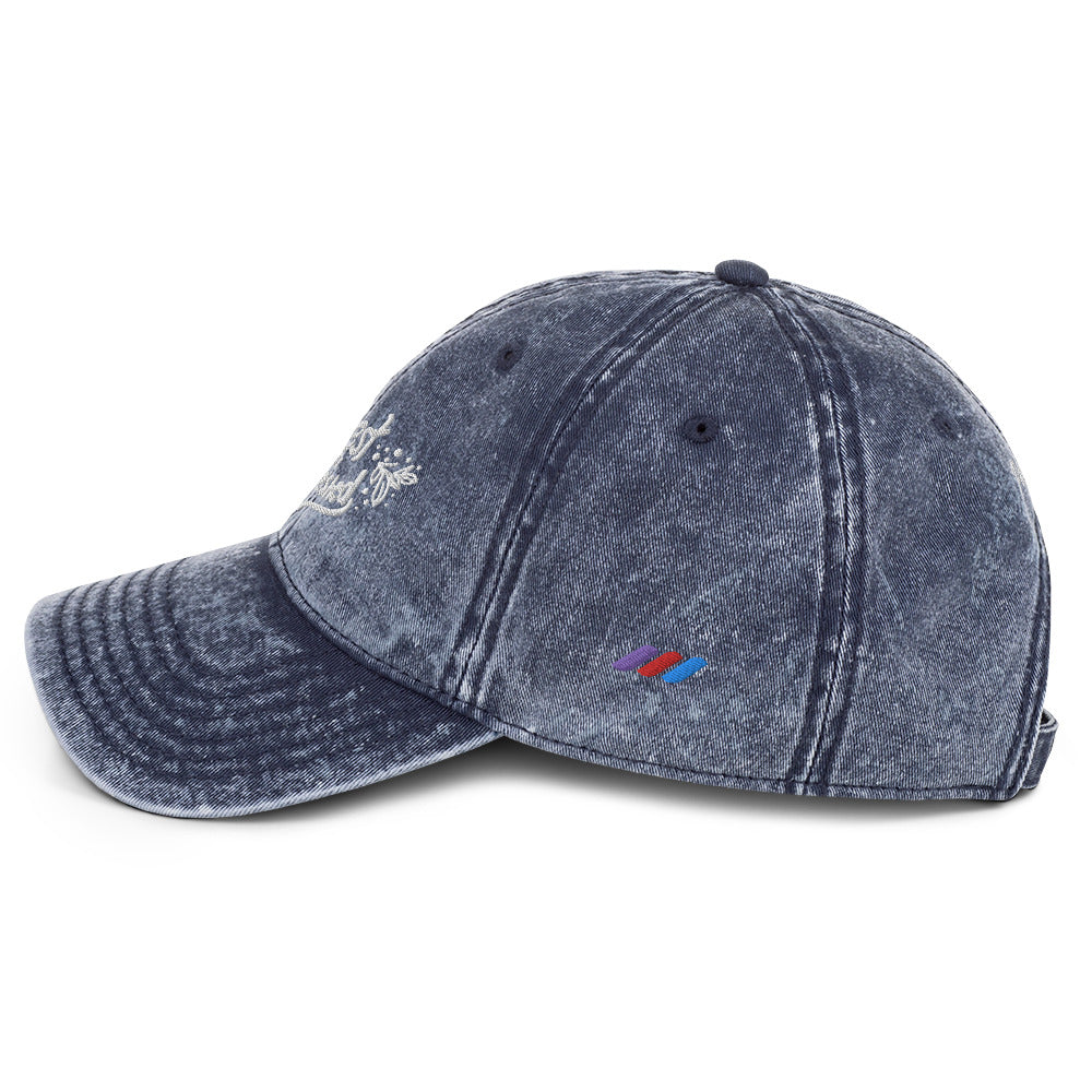 Psalms 23 'Rest to be Refreshed' Vintage Cotton Twill Christian Cap | Triple Threads Collection