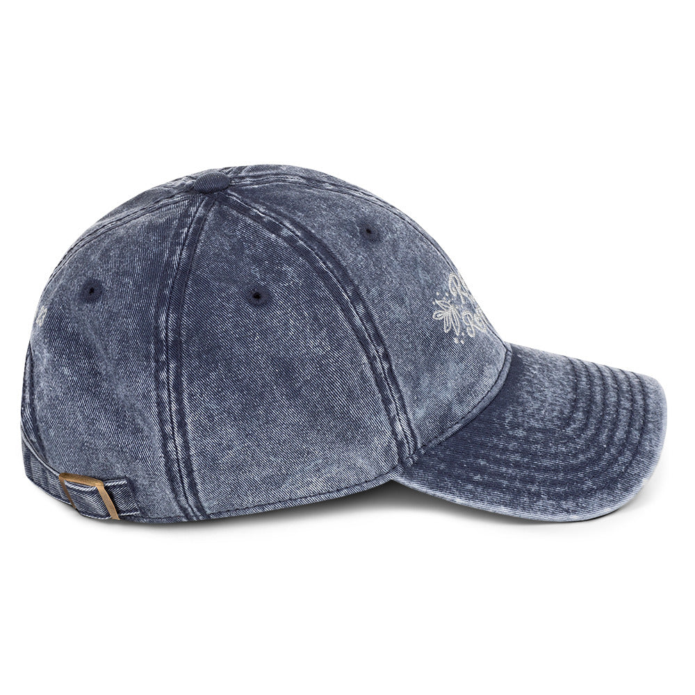 Psalms 23 'Rest to be Refreshed' Vintage Cotton Twill Christian Cap | Triple Threads Collection