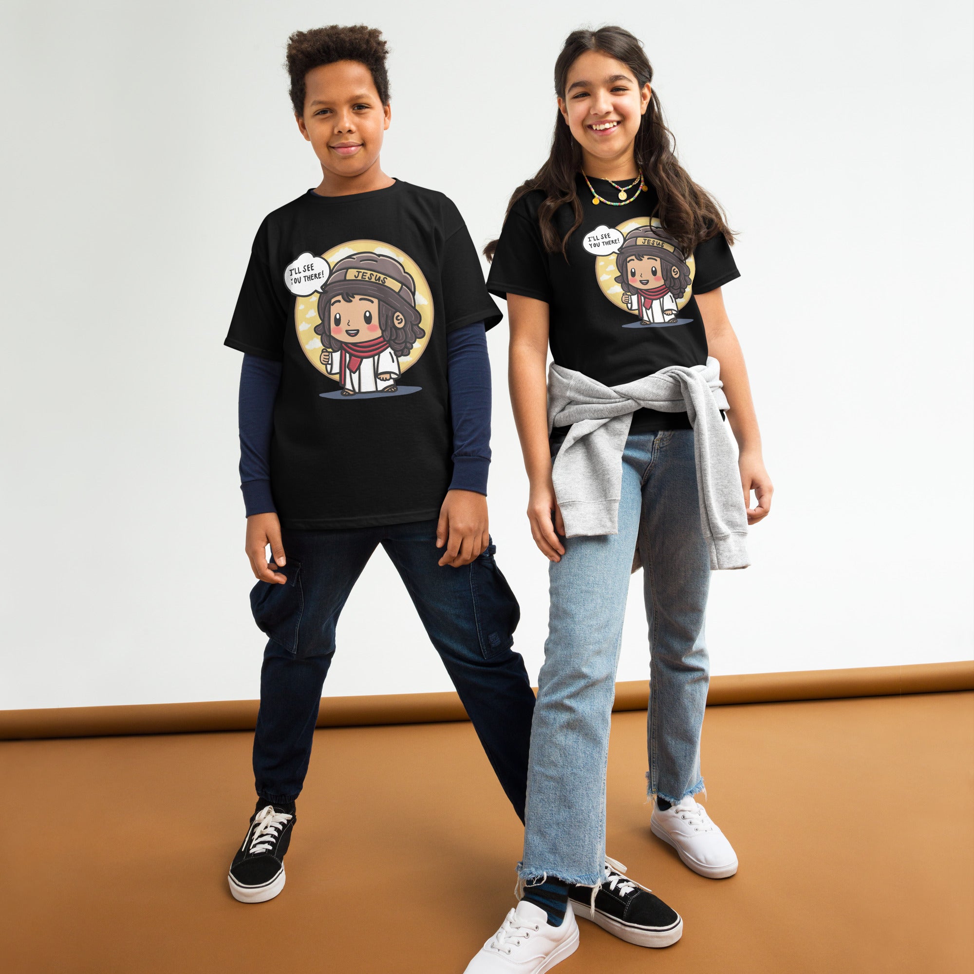 'I'll see you there!' Kid's Christian T-Shirt